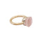 Bague 49 Bague Pomellato, "Nudo Classic", or rose et quartz rose. 58 Facettes 35131