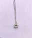 Collier Pendentif fleur en diamant chaine or blanc 58 Facettes