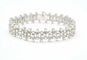 Bracelet Bracelet en or blanc Giorgio Visconti serti de diamants de 5,20 ct 58 Facettes 10347
