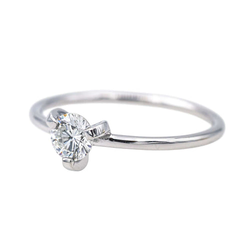 Bague 52 Bague Solitaire Or blanc Diamant 58 Facettes 2854068CN