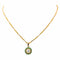 Collier Collier Pendentif Or jaune Diamant, Emeraude 58 Facettes 4387217CN