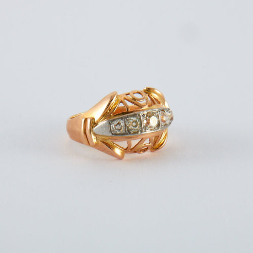 Bague 54 Bague Rivière 1950 Diamants 58 Facettes