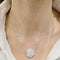 Collier Collier Piaget "Rose" or blanc, diamants. 58 Facettes 34509