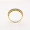 Bague 51 Bague en or jaune et diamants 58 Facettes