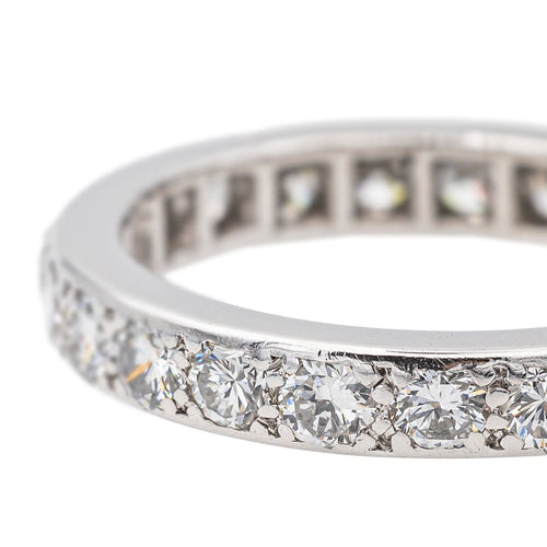 Bague 52 Bague Alliance américaine Platine Diamant 58 Facettes 3500631CN