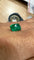 Pierres Émeraude de Colombie certifiée LFG de 3,19 carats 58 Facettes