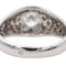 Bague 51 Bague Bandeau Or blanc Diamant 58 Facettes 3456109CN