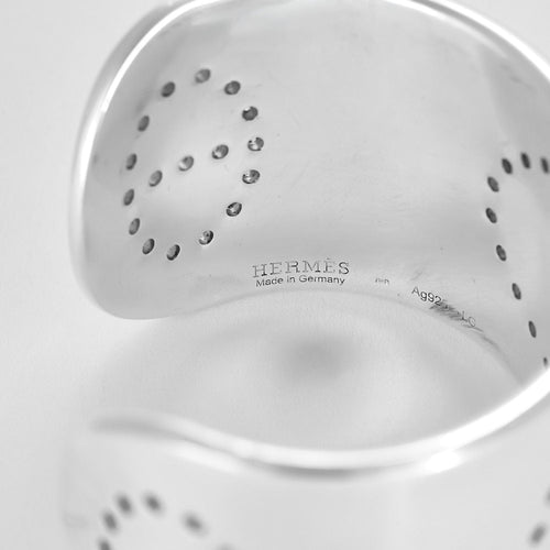 Bracelet Hermès - Eclipse - Manchette en argent 58 Facettes B250494