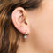 Boucles d'oreilles Dormeuses anciennes en or 18K et diamants 58 Facettes