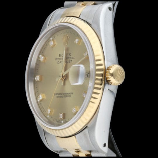 Rolex Datejust 36 Uhr 18K Gelbgold / Stahl