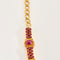 Collier Collier Rivière Rouge or jaune, rubis 58 Facettes LP959/14