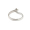 Bague 56 Bague solitaire avec diamant de 0,35 ct 58 Facettes 27243