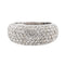 Bague 55 Bague Or blanc Diamant 58 Facettes 2999383CN
