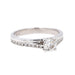 Bague 50 Bague Solitaire Or blanc Diamant 58 Facettes 3694714CN