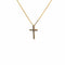Pendentif Pendentif Croix Or Jaune 18k & Diamants 58 Facettes 2-PEA3-GS38480-2
