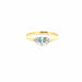 Bague 60 Solitaire Or Jaune Aigue-Marine 58 Facettes 84-GS34883-2