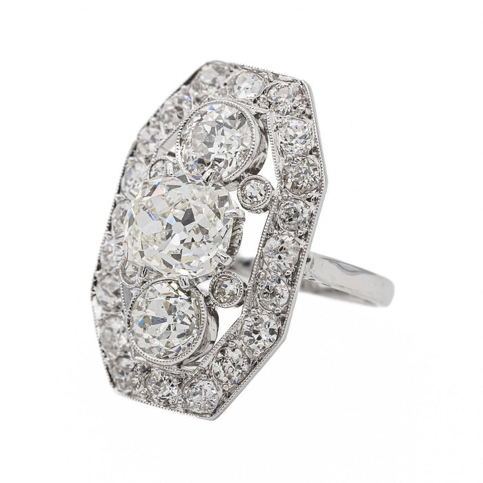 Bague 46 Bague Cocktail Or blanc Diamant 58 Facettes 3358945CN