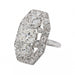 Bague 46 Bague Cocktail Or blanc Diamant 58 Facettes 3358945CN