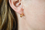 Boucles d'oreilles Petites Créoles en Or jaune 58 Facettes 3706
