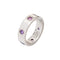 Bague 53 Bague Love Cartier Gemstone 53, taille 6,25, or blanc 18 carats, saphir, spinelle, aigue-marine 58 Facettes G13929