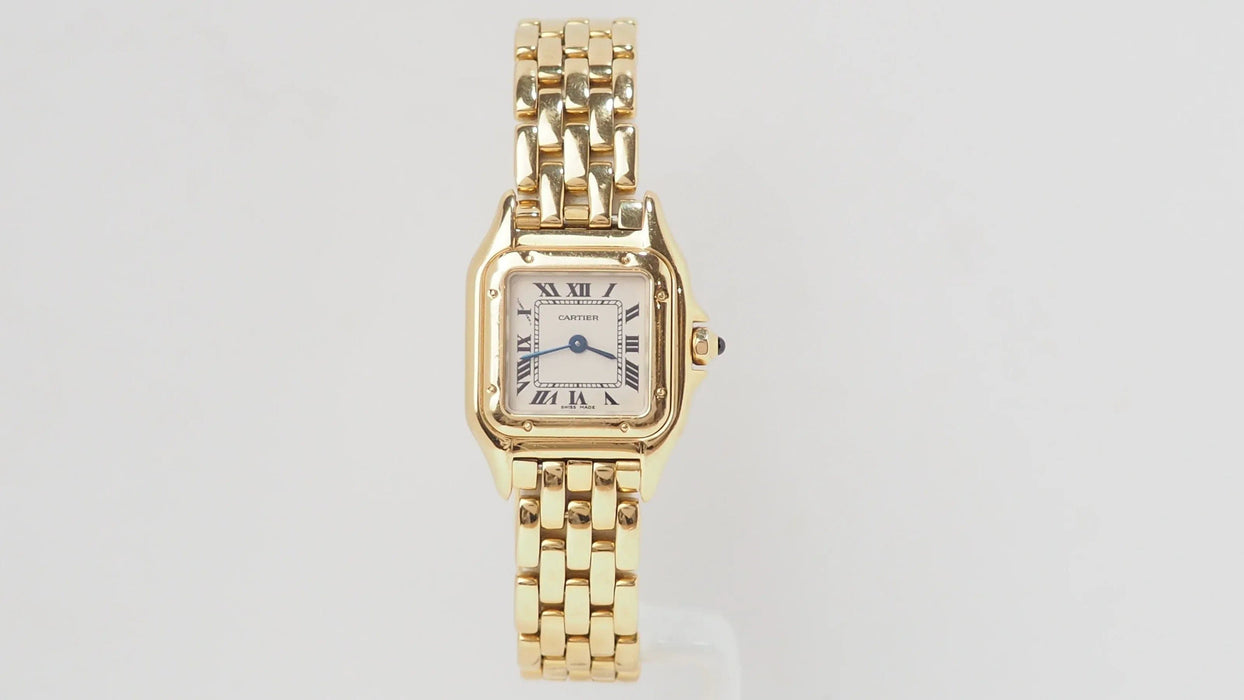 CARTIER - Uhr Panthère Gelbgold