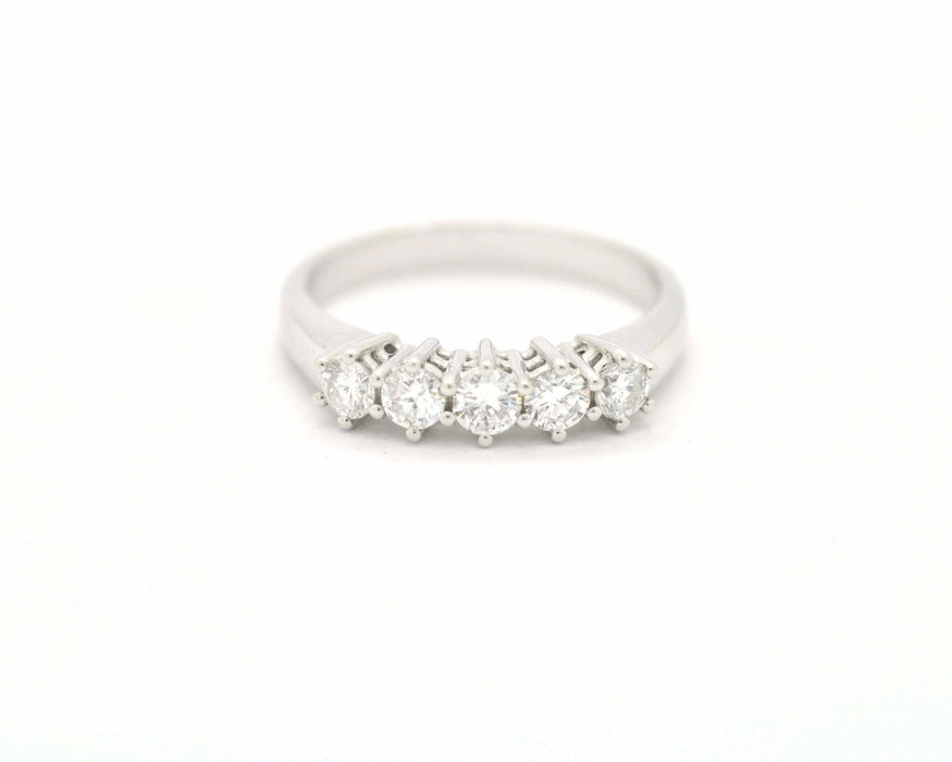 Bague Anello riviere Ct 0,65 58 Facettes