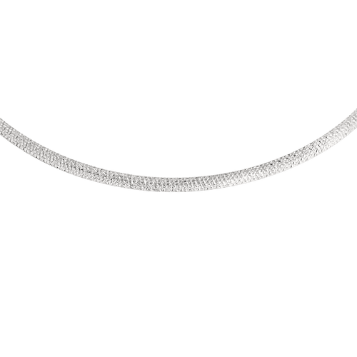 Collier Collier deux ors maille omega, reversible 58 Facettes BO/250006