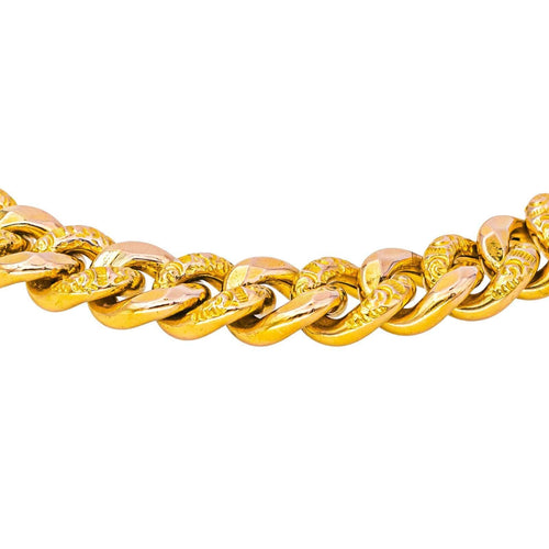 Bracelet Bracelet Maille Gourmette  Or rose 58 Facettes 4651158CN