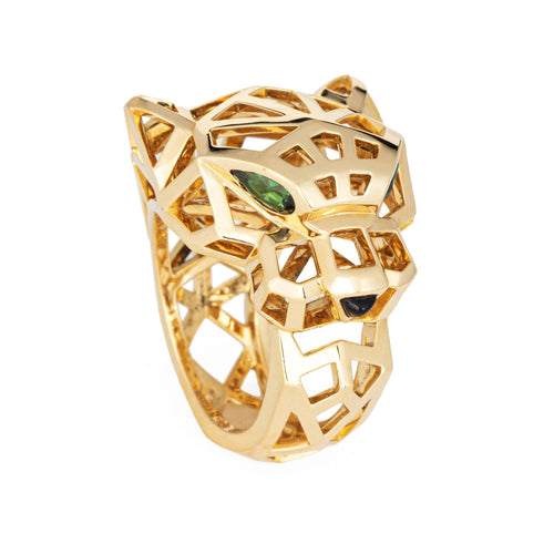 Bague 53 Cartier - Bague Panthère de Cartier en or jaune 18 carats 58 Facettes G13873