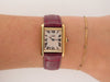 Montre vintage montre must de CARTIER tank aquarino anniversary 30 mm quartz 58 Facettes 261745