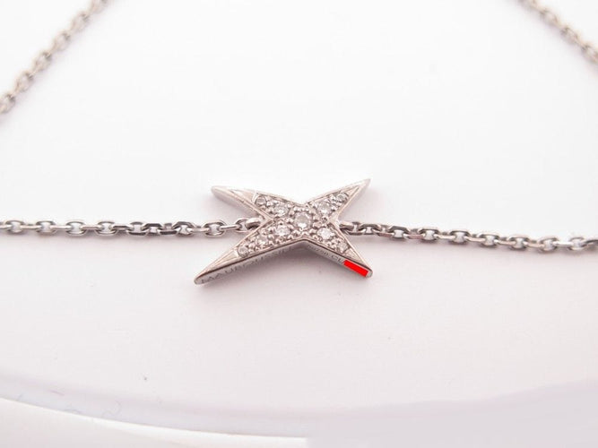 Bracelet bracelet MAUBOUSSIN valentin for you or blanc 58 Facettes 258949