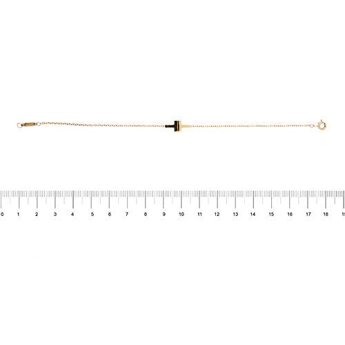 Tiffany & Co. - Dobbelt T-armbånd i rosegull 