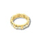 Bague 54 Tiffany - Bague en or jaune et diamants 58 Facettes
