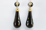 Boucles d'oreilles Antique Tortoiseshell Piquè Gold Earrings 58 Facettes 3286