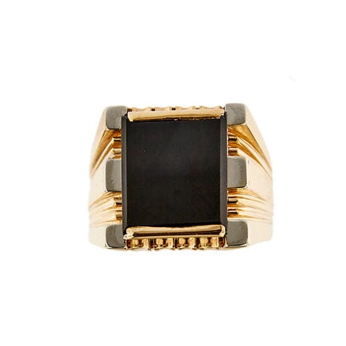 Bague Bague homme avec onyx 58 Facettes 31243