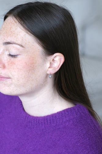 Boucles d'oreilles Dormeuses Anciennes Perles Fines et Diamants 58 Facettes