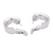 Boucles d'oreilles Créoles Chaumet "Liens" or blanc, diamants. 58 Facettes 33868