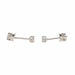 Boucles d'oreilles Boucles d'oreilles Puces Or blanc Diamant 58 Facettes 2854082CN