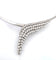 Collier Important collier en or blanc avec diamants 58 Facettes