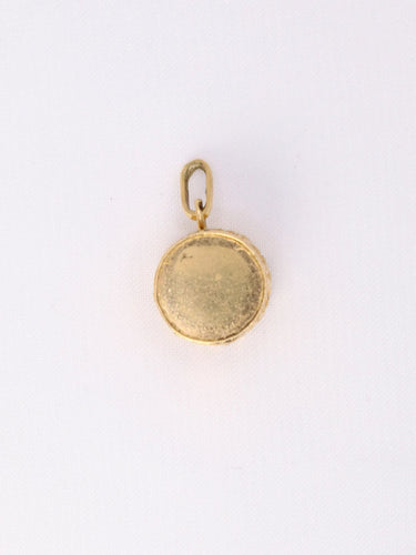 Pendentif Pendentif charms tambour vintage or jaune 58 Facettes 1087.8