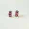 Boucles d'oreilles Boucles d'oreilles n°100｜Rubis et diamants 58 Facettes