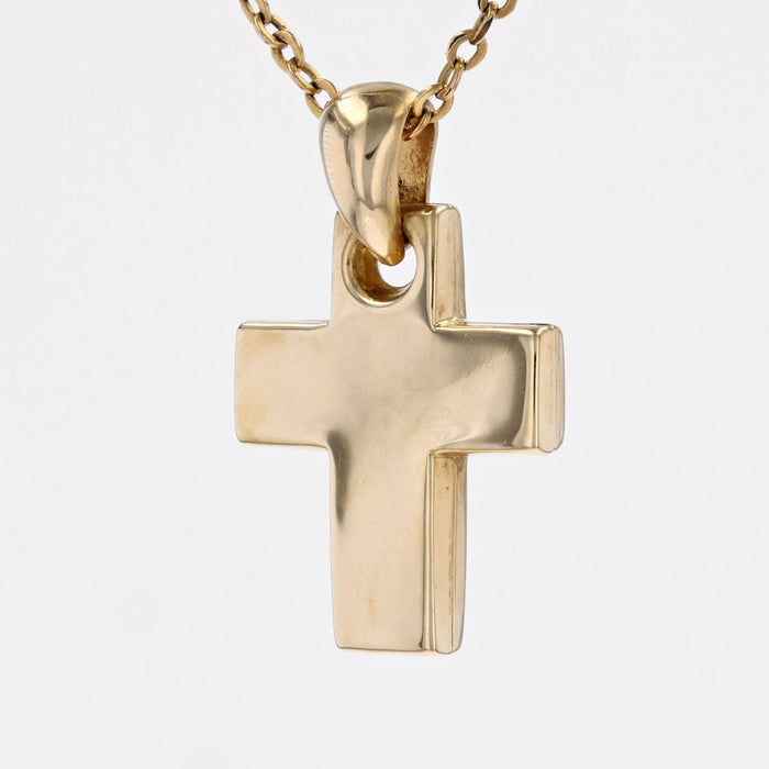 Yellow gold cross second-hand