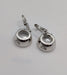 CHOPARD - Boucles d'oreilles Happy Diamonds en or gris et diamants 58 Facettes