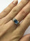 Bague 49.5 Bague or blanc saphir non-chauffé 58 Facettes 00037801