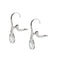 Boucles d'oreilles Boucles d'oreilles en aigue-marine et diamants 58 Facettes 29435