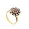 Bague Bague or jaune, rubis et diamants 58 Facettes 33019