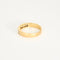 Bague 56 Bague jonc or jaune et diamants 58 Facettes SAI0364