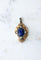 Pendentif Médaillon Ancien Scarabée Lapis Lazuli Diamants et Perles 58 Facettes