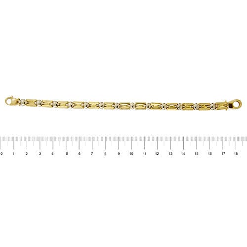 Bracelet Bracelet deux ors 58 Facettes 35419