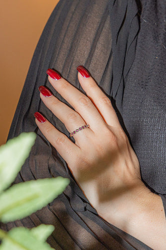 Bague 54 Bague Or Blanc Saphir 58 Facettes 2698713CN